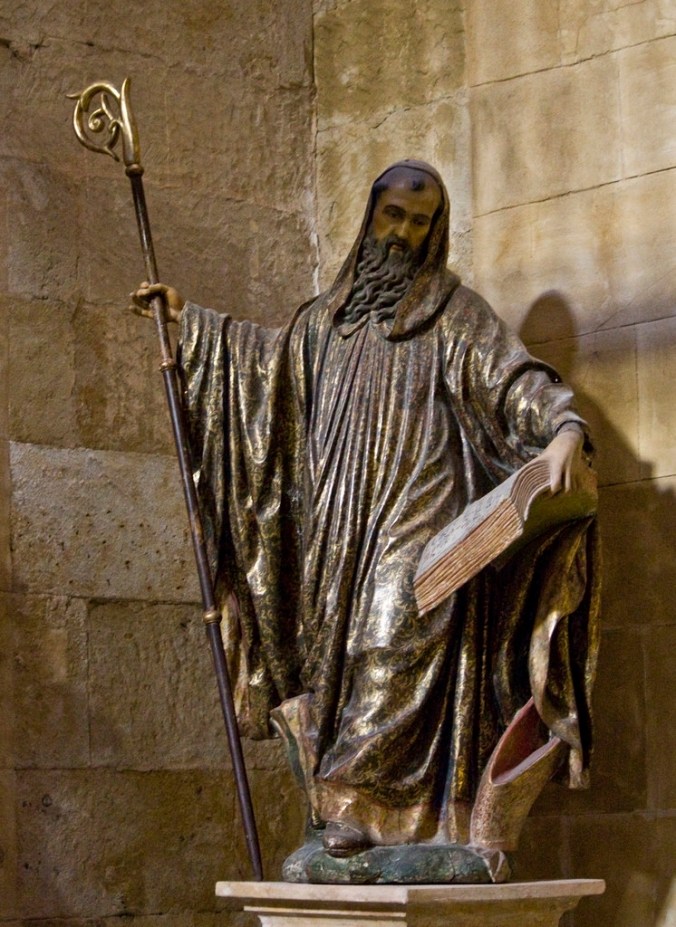 StBenedictStatueBook