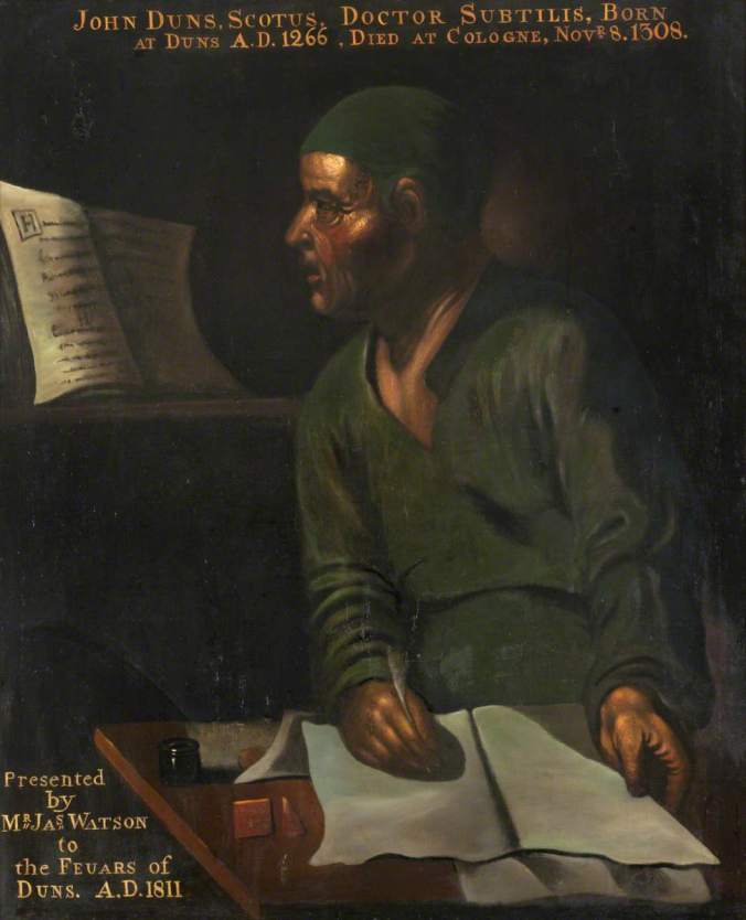 unknown artist; John Duns Scotus (1266-1308)