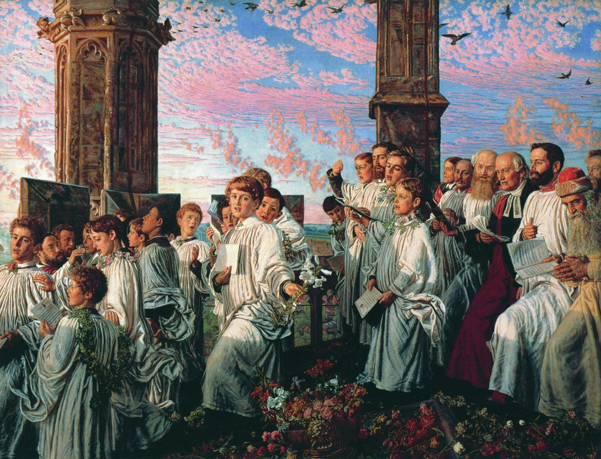 William_Holman_Hunt_-_May_Morning_on_Magdalen_Tower